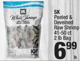 Super King Markets SK Peeled & Deveined Raw Shrimp offer