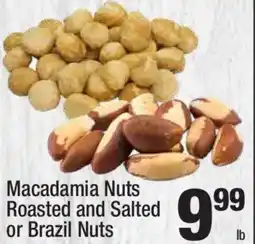 Super King Markets Macadamia Nuts Roasted and Salted or Brazil Nuts offer