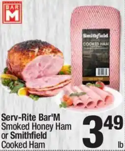 Super King Markets Serv-Rite Bar'M Smoked Honey Ham offer
