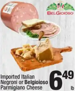 Super King Markets Belgioioso imported italian negroni or belgioioso ib parmigiano cheese offer
