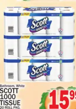 C Town SCOTT 1000 TISSUE offer