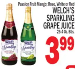 C Town WELCH'S SPARKLING GRAPE JUICE offer