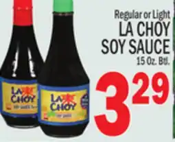 C Town LA CHOY SOY SAUCE offer