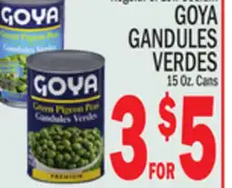 C Town GOYA GANDULES VERDES offer