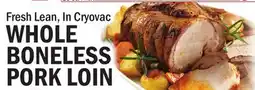 C Town WHOLE BONELESS PORK LOIN offer