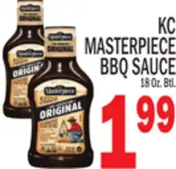 C Town KC MASTERPIECE BBQ SAUCE offer