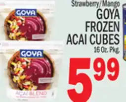 C Town GOYA FROZEN ACAI CUBES offer