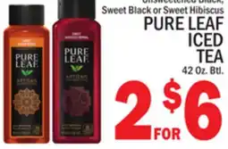 C Town PURE LEAF ICED TEA offer