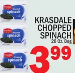 C Town KRASDALE CHOPPED SPINACH offer