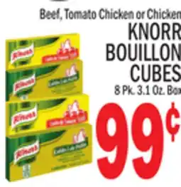 C Town KNORR BOUILLON CUBES offer
