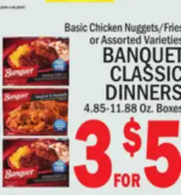 C Town BANQUET CLASSIC DINNERS offer