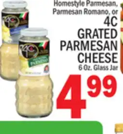C Town 4C GRATED PARMESAN CHEESE offer