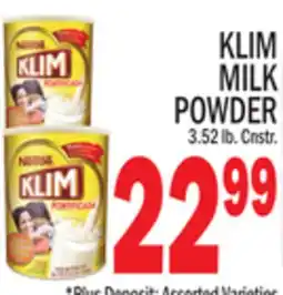 C Town KLIM MILK POWDER offer