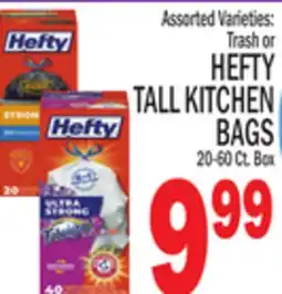 C Town HEFTY TALL KITCHEN BAGS offer