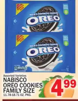 C Town NABISCO OREO COOKIES FAMILY SIZE offer