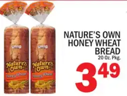 C Town NATURE'S OWN HONEY WHEAT BREAD offer