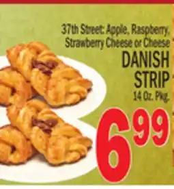 C Town DANISH STRIP 14 Oz. Pkg offer