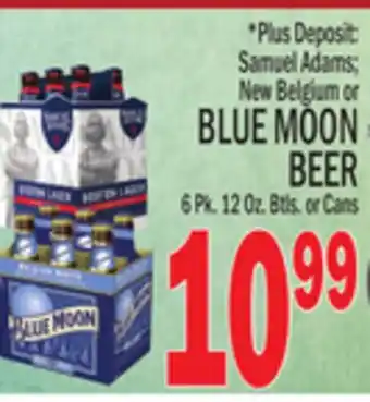 C Town BLUE MOON BEER offer