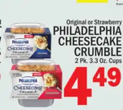 C Town PHILADELPHIA CHEESECAKE CRUMBLE offer