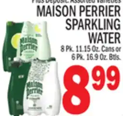 C Town MAISON PERRIER SPARKLING WATER offer