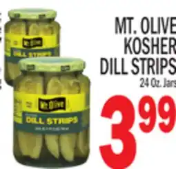 C Town MT. OLIVE KOSHER DILL STRIPS offer