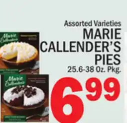 C Town MARIE CALLENDER'S PIES offer