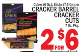 C Town CRACKER BARREL CRACKER CUTS 7 Oz. Pkg offer