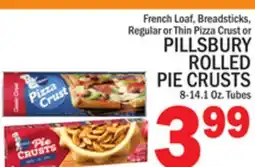 C Town PILLSBURY ROLLED PIE CRUSTS offer