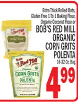 C Town BOB'S RED MILL ORGANIC CORN GRITS offer