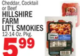 C Town HILLSHIRE FARM LIT'L SMOKIES offer