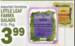 C Town LITTLE LEAF FARMS SALADS offer