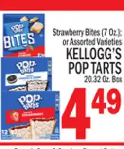 C Town KELLOGG'S POP TARTS, 20.32 Oz. Box offer