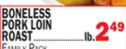 C Town BONELESS PORK LOIN ROAST offer