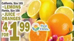 C Town LEMONS, JUICE ORANGES offer