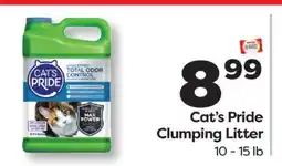 Weis Markets Cat's Pride Clumping Litter offer