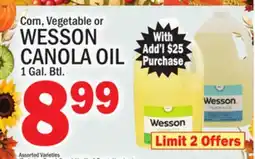 C Town WESSON CANOLA OIL offer
