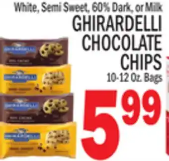 C Town GHIRARDELLI CHOCOLATE CHIPS offer