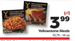 Weis Markets Yellowstone Meals offer