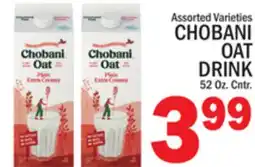 C Town CHOBANI OAT DRINK offer