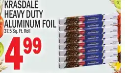 C Town KRASDALE HEAVY DUTY ALUMINUM FOIL offer