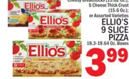 C Town ELLIO'S 9 SLICE PIZZA offer