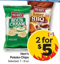 Weis Markets Herr's Potato Chips offer