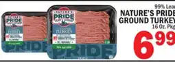 C Town NATURE'S PRIDE GROUND TURKEY offer