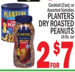 C Town PLANTERS DRY ROASTED PEANUTS offer