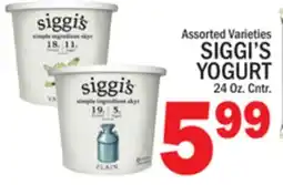 C Town SIGGI'S YOGURT offer