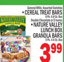 C Town GENERAL MILLS CEREAL TREAT BARS offer