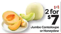 Weis Markets Jumbo Cantaloupe or Honeydew offer