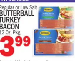 C Town BUTTERBALL TURKEY BACON offer