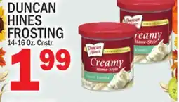 C Town DUNCAN HINES FROSTING offer