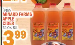 C Town MINARD FARMS APPLE CIDER offer